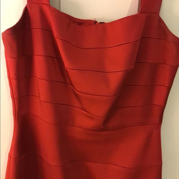Cache Red Dress! Size 4 - Picture 6 of 11